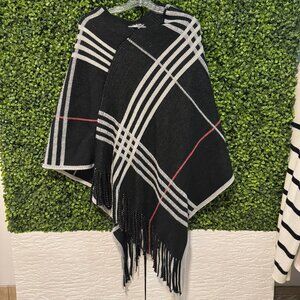 black poncho